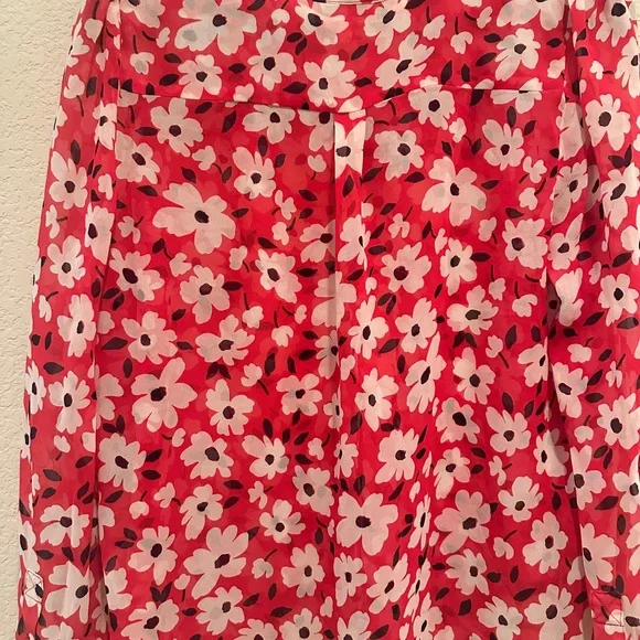 Joie floral print blouse size Medium - Picture 5 of 6